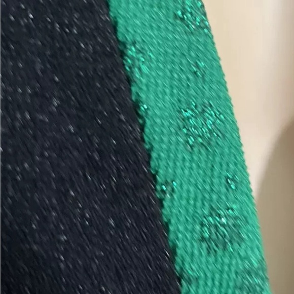 Mia-Knits Collections ladies VINTAGE Black Rhinestones Buttons Size 14W Church - Picture 5 of 6